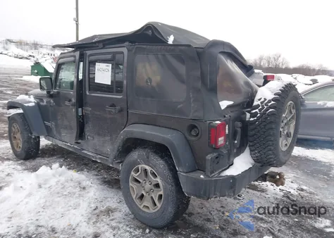 2016 Jeep Wrangler Unlimited Rubicon z USA, uszkodzony, nr VIN 1C4HJWFG7GL205931